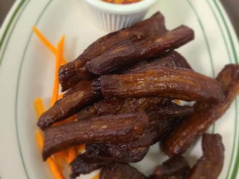 Thai Beef Jerky at Thai Lanna Restaurant in Fayetteville, NC