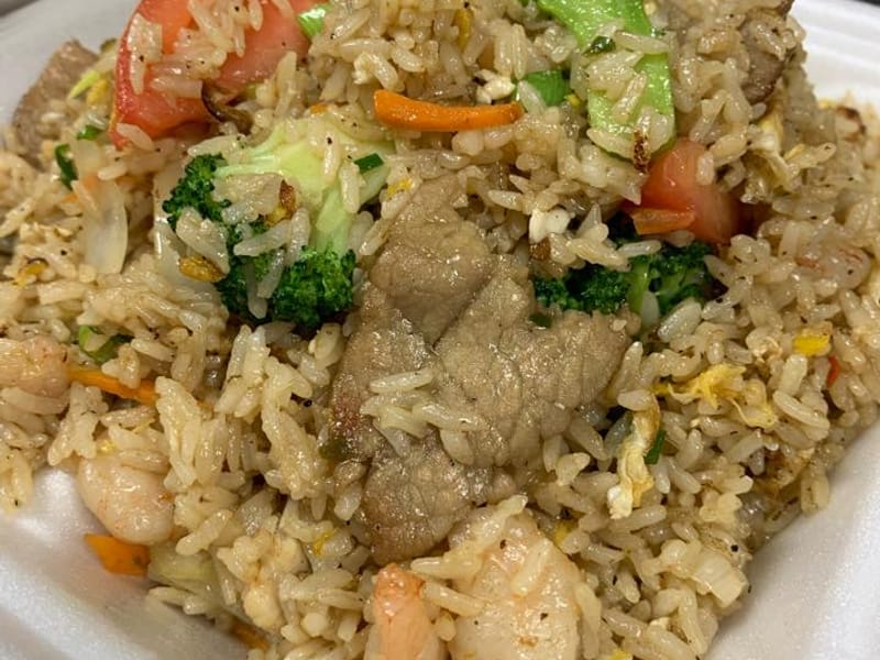 House Fried Rice at Thai Lanna Restaurant in Fayetteville, NC