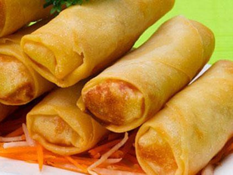 Spring Rolls at Thai Lanna Restaurant in Fayetteville, NC
